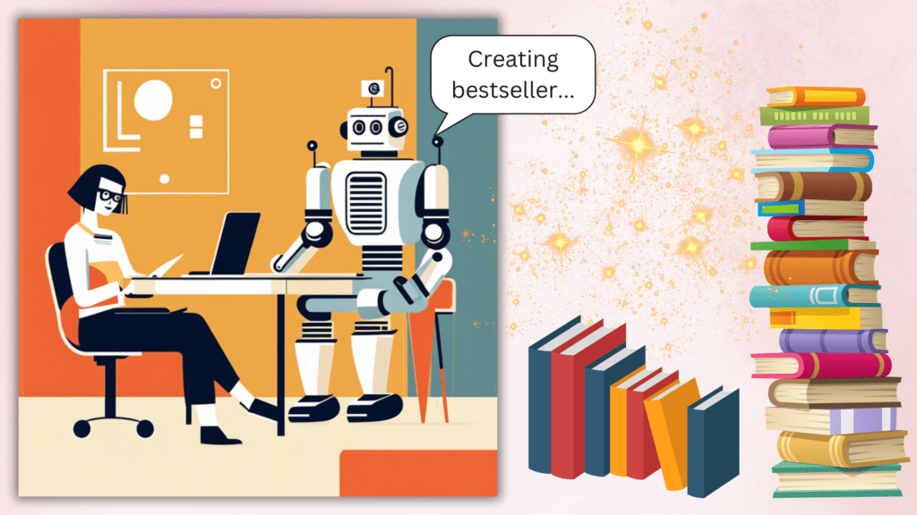 how to write a book with AI