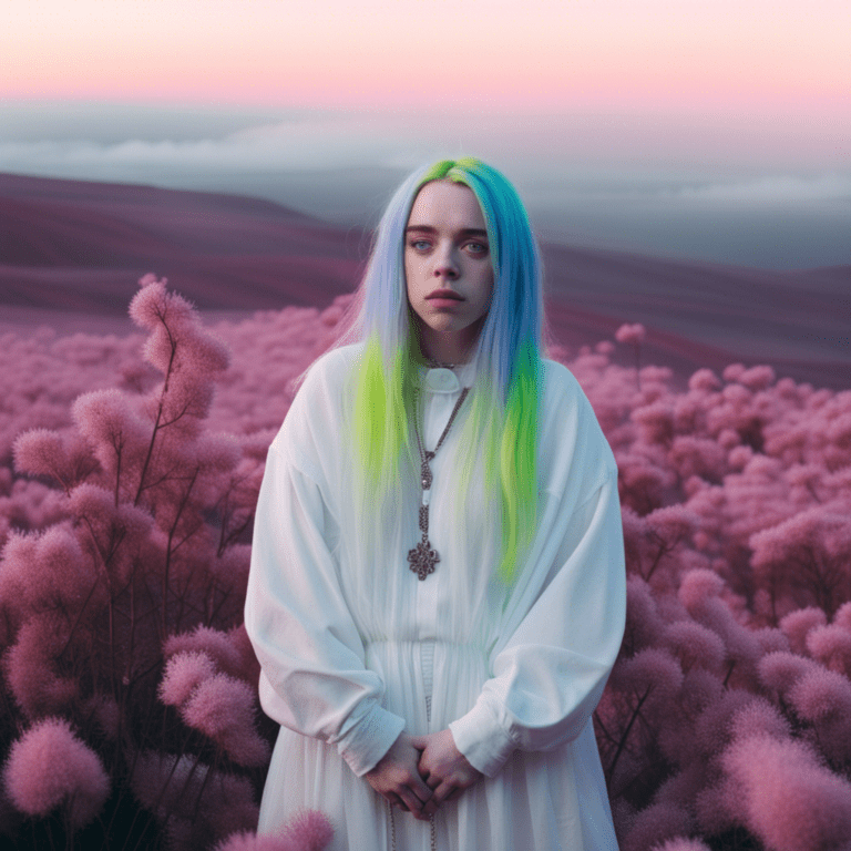 Billie Eilish AI Art Gallery: When a Star Meets AI Magic