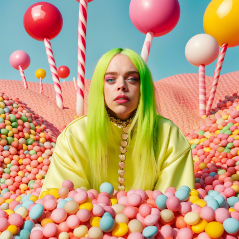 Billie Eilish AI Art Gallery: When a Star Meets AI Magic