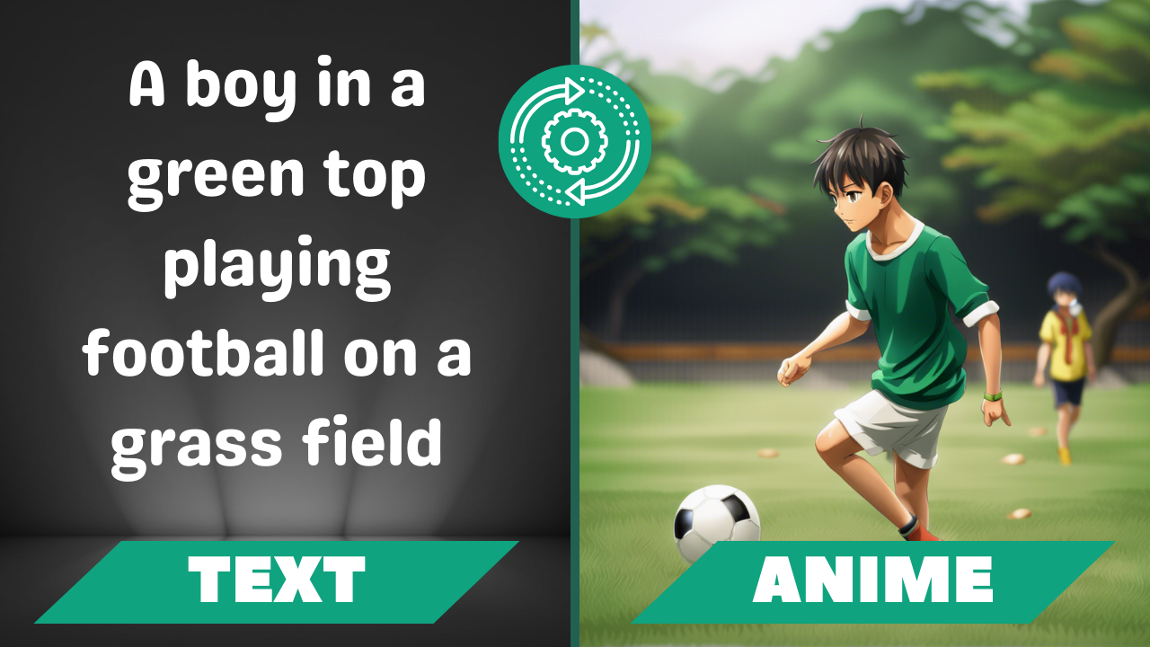 Anime Generator Football Scene