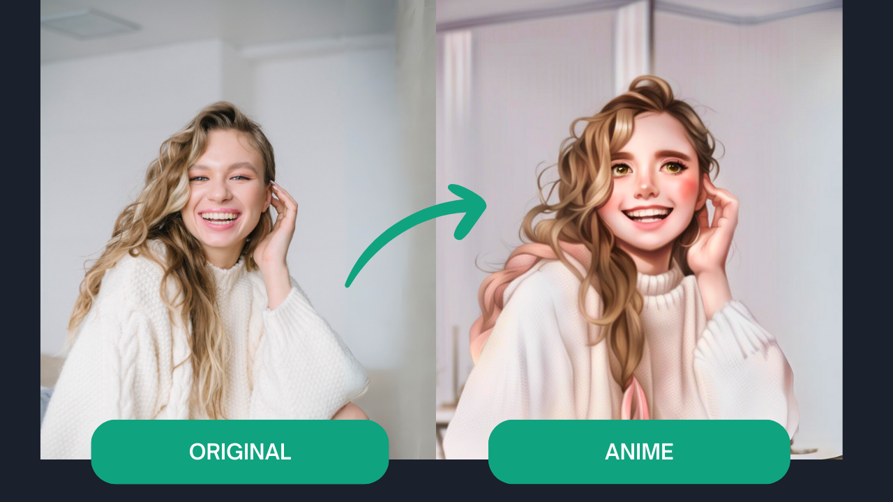 Photo to Anime Converter: Free AI Anime Filter Online